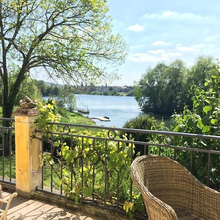 En Bord De Seine Panzió Vétheuil Kültér fotó