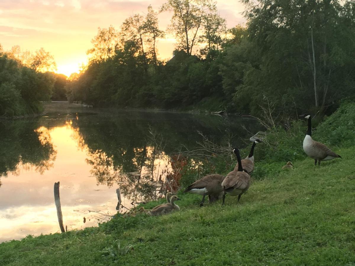 En Bord De Seine Panzió Vétheuil Kültér fotó